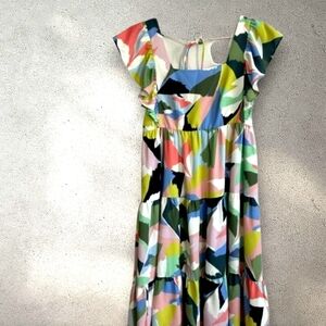 CROSBY by Mollie Burch Brawley Dress "Poinciana"  Medium Floral Pastels Darling!
